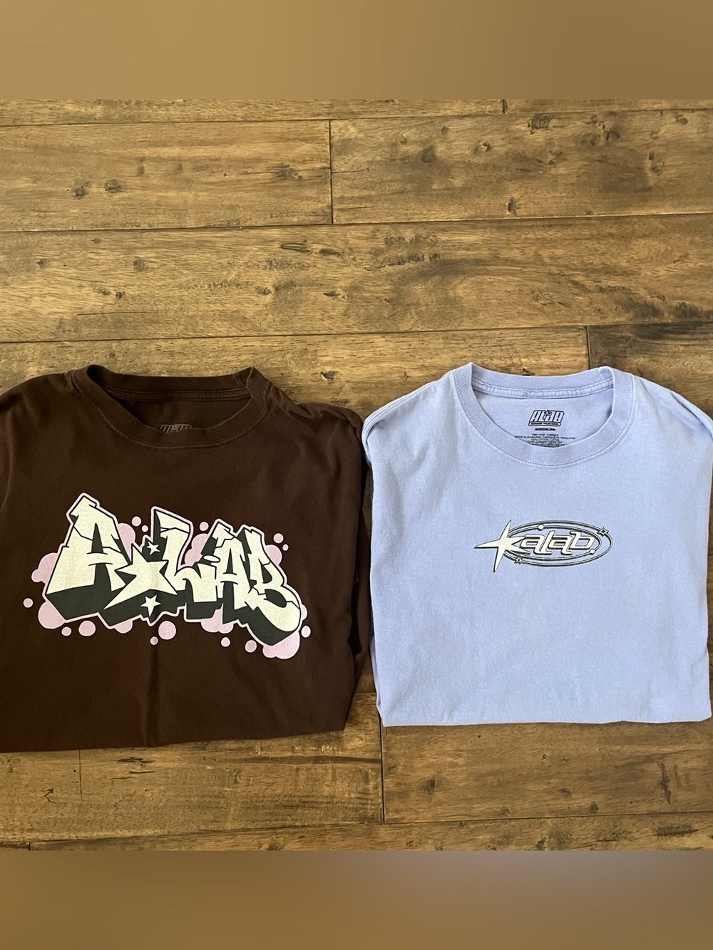 Bundle of 2 Men’s Y2K ALAB Graphic T Shirts #Y2K #ALAB #Mens